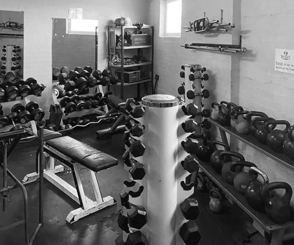Free weights area at Impact gym